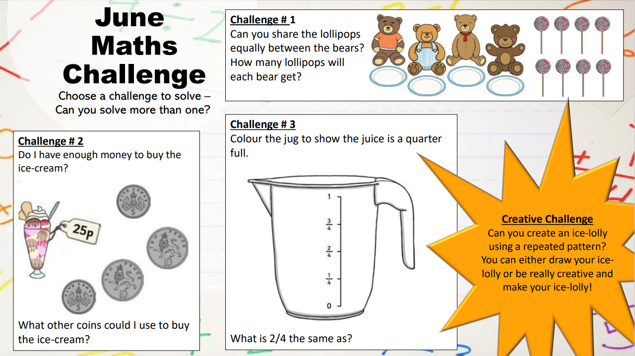 KS1 Maths Challenge