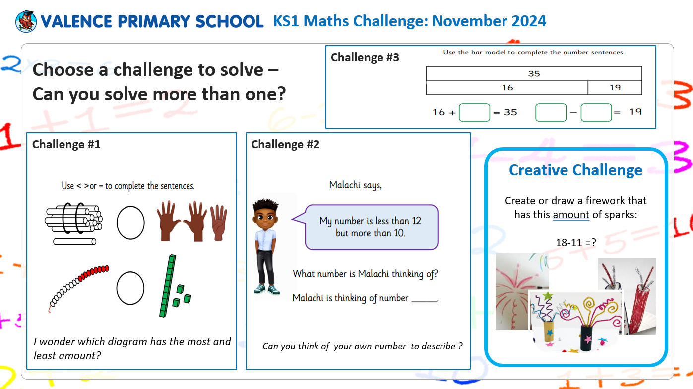 KS1 Maths Challenge