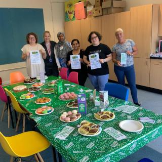 We’re getting ready for our MacMillan cake sale at St George’s. 2.30pm in The Roost, next to the trim trail. Hope to see you there!