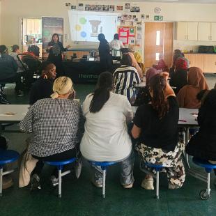 Thank you to staff at Thermomix for coming to Valence Primary School to deliver the Parent Healthy Eating workshop and giving us a brilliant demonstration of the Thermomix machine.  The parents were extremely impressed with the food produced and are excited to make healthy and tasty food! @thermomixukandireland @thermomix_essex