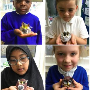 Year 2 have been making clay owls! 🦉