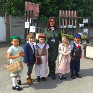 We are proudly celebrating VE Day at Valence today.