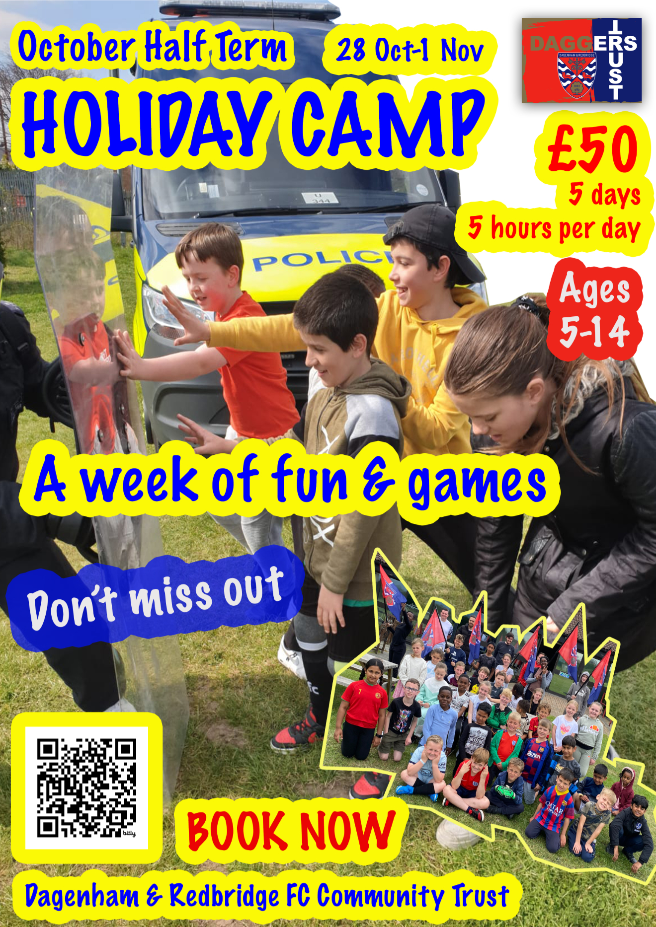 Dagenham & Redbridge FC Community Trust - October Camp